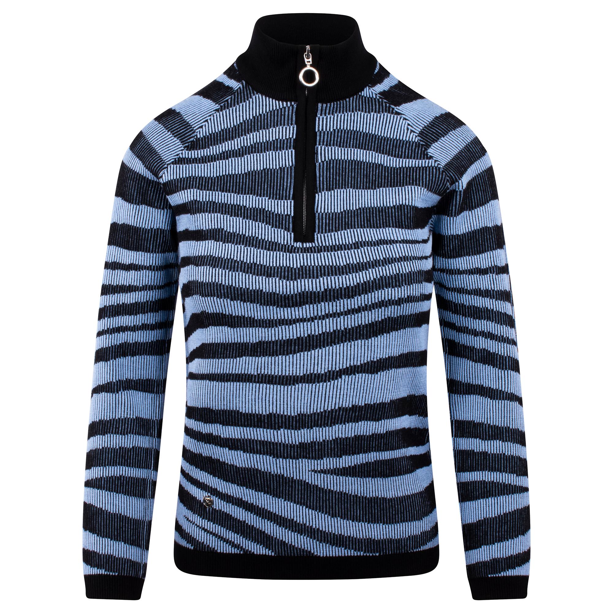 Daily Sports Taranto Knitted Ladies Golf Jumper Black